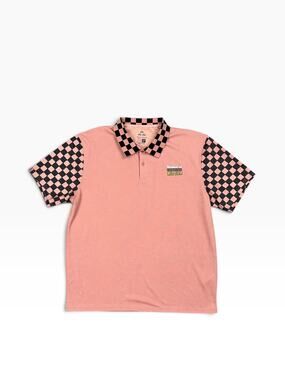 Birds of Condor Weekend at Birdies Fine Pique Polo Old Rose — Size Large